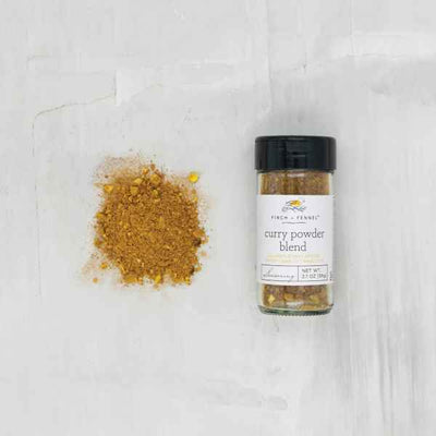 Finch + Fennel Curry Powder Spice Blend available at Davis Porch and Patio Weatherford Texas