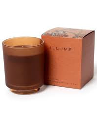 Illume Terra Tabac Boxed Glass Candle Available at Davis Porch and Patio Weatherford Texas