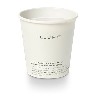 Woodfire Refillable Boxed Glass Candle Refill By Illume