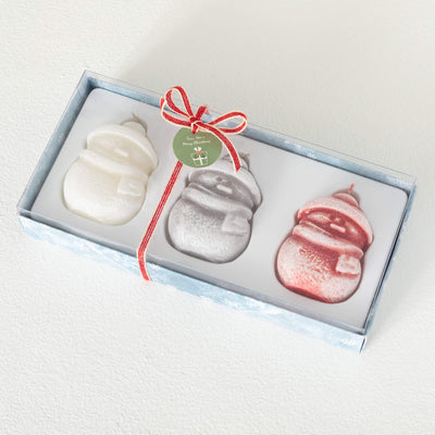 Jolly Snowman Candle Gift Set