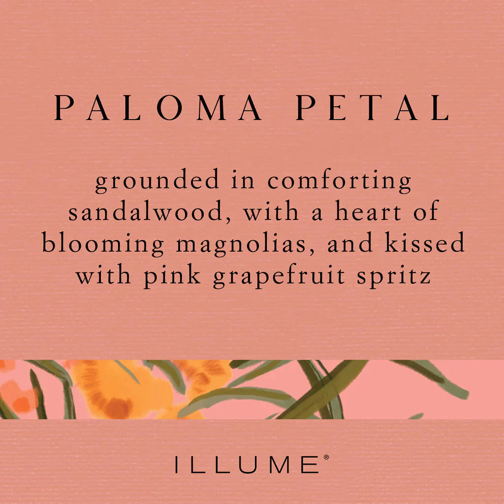 Illume Paloma Petal Boxed Glass Candle