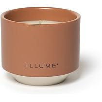 Illume Terra Tabac Matte Ceramic Candle Available at Davis Porch and Patio Weatherford Texas