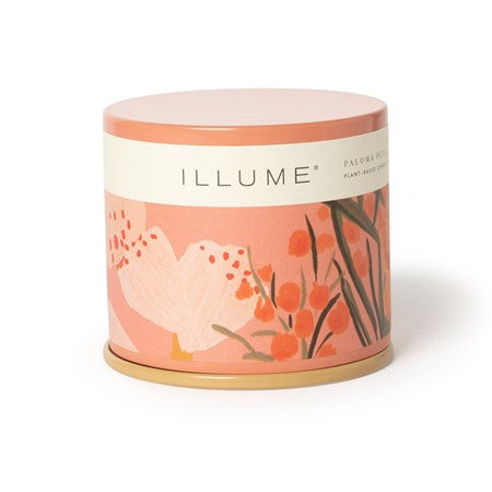 Illume Paloma Petal Vanity Tin Candle Available at Davis Porch and Patio Weatherford Texas