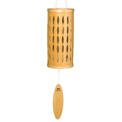 Aloha Hawaiian inspired bamboo wind chime available at Davis Porch and Patio Weatherford Texas