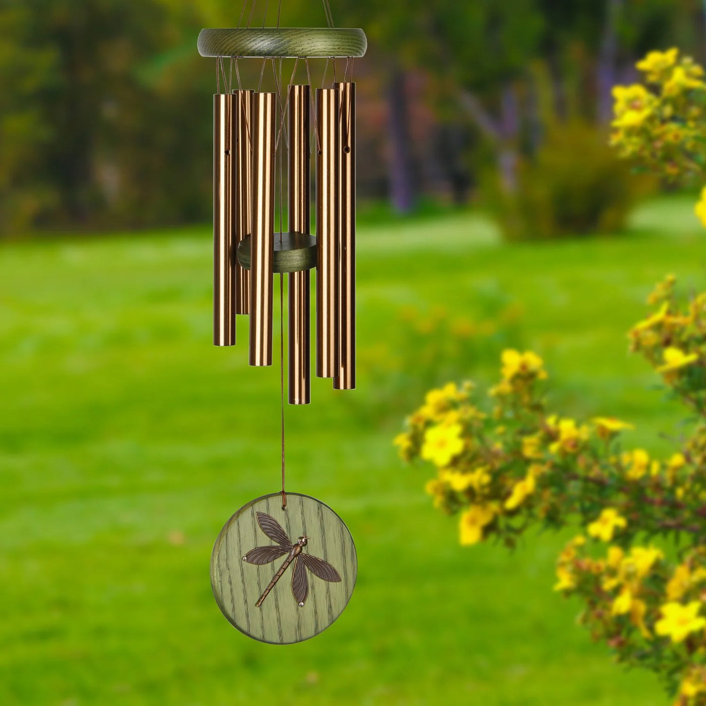 Green Dragonfly Habitats Wind Chime