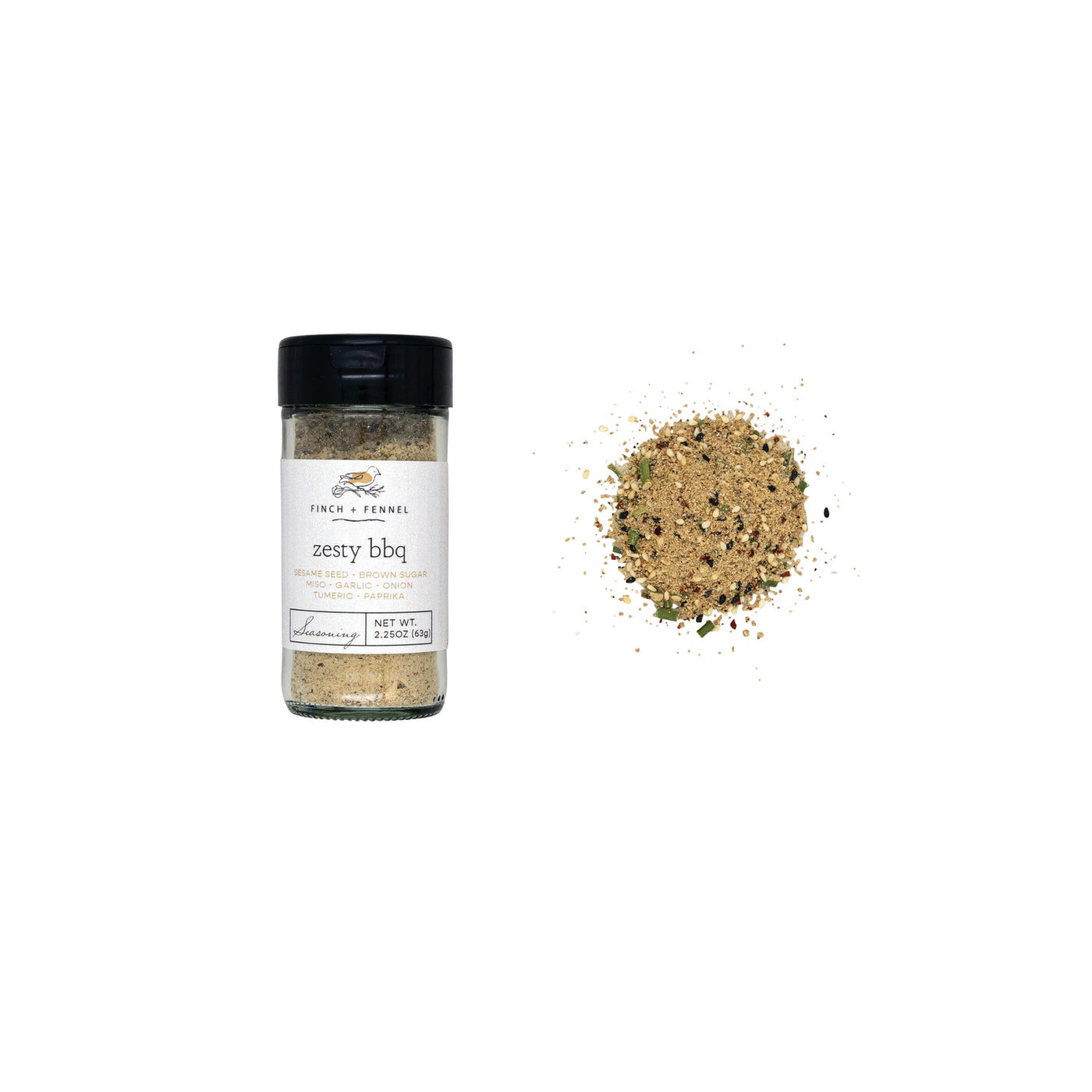 Finch + Fennel Zesty BBQ Seasoning Blend