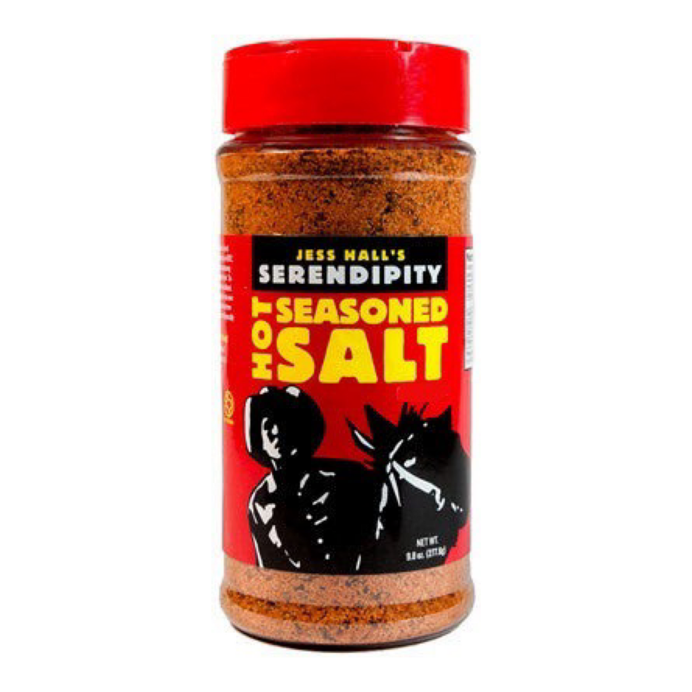 Jess Hall’s Serendipity Hot Seasoned Salt available at Davis Porch and Patio Weatherford Texas