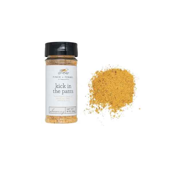 Finch + Fennel Fancy Kick In The Pants Seasoning available at Davis Porch and Patio Weatherford Texas