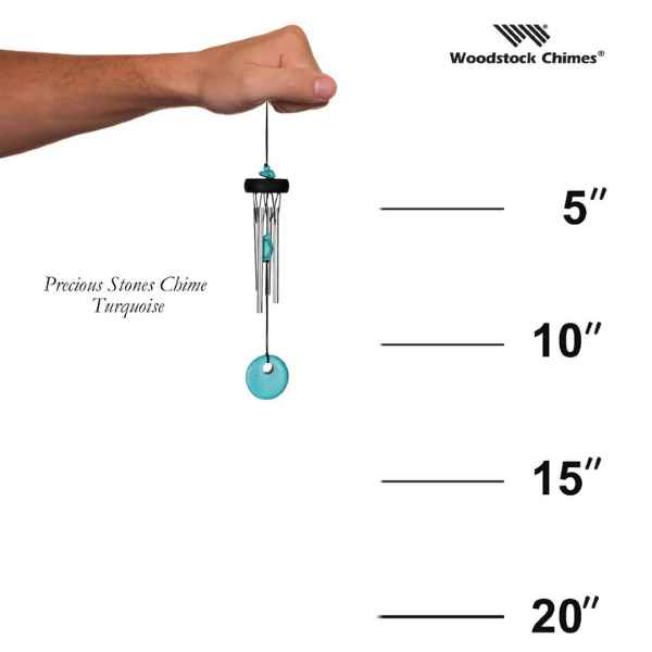 Precious Stones Chime - Turquoise