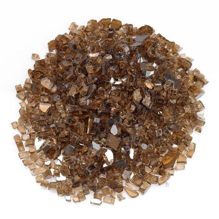 1/4” Fire Glass 10lb Jar/Bag