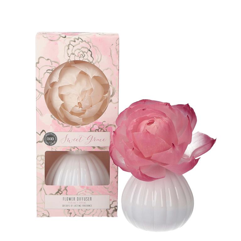Sweet Grace Flower Diffuser by Bridgewater Candle Company available at Davis Porch and Patio Weatherford Texas