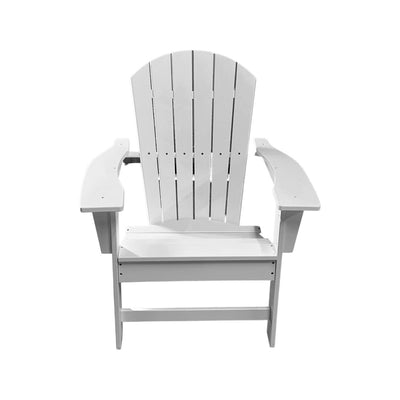 White Outdoor Poly Adirondack Chair 