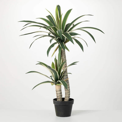 38 inch artificial potted dracaena tree