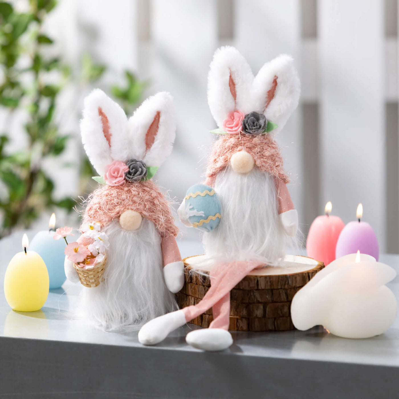 Plush Bunny Gnome