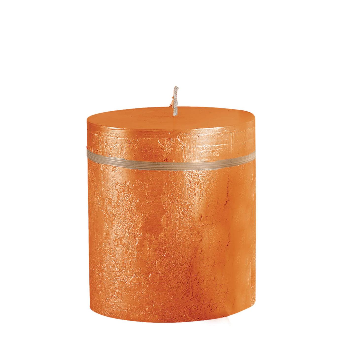 Ritz Gold Timber Candle 4.5” Pillar