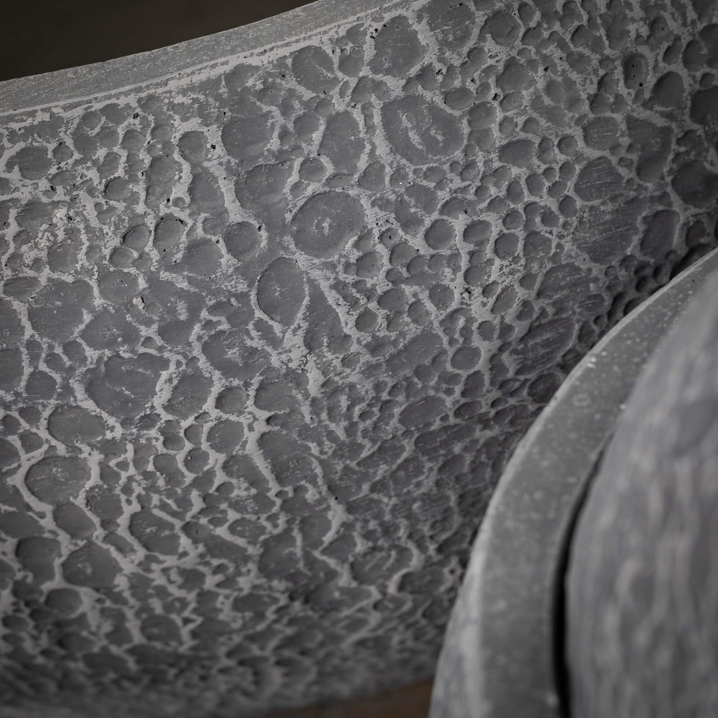 Charcoal Elliptical Planters