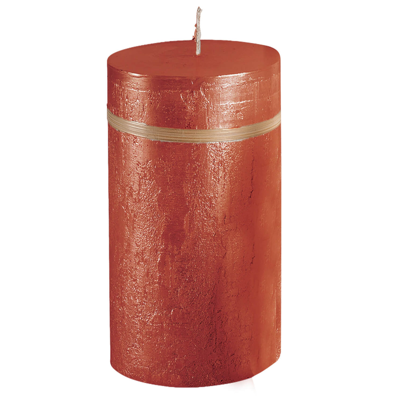 Ritz Red Timber Candle 6” Pillar