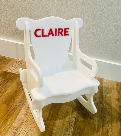 Personalized Toddler Puzzle Chair