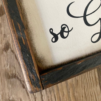 So God Made A Dog Framed Wall Art