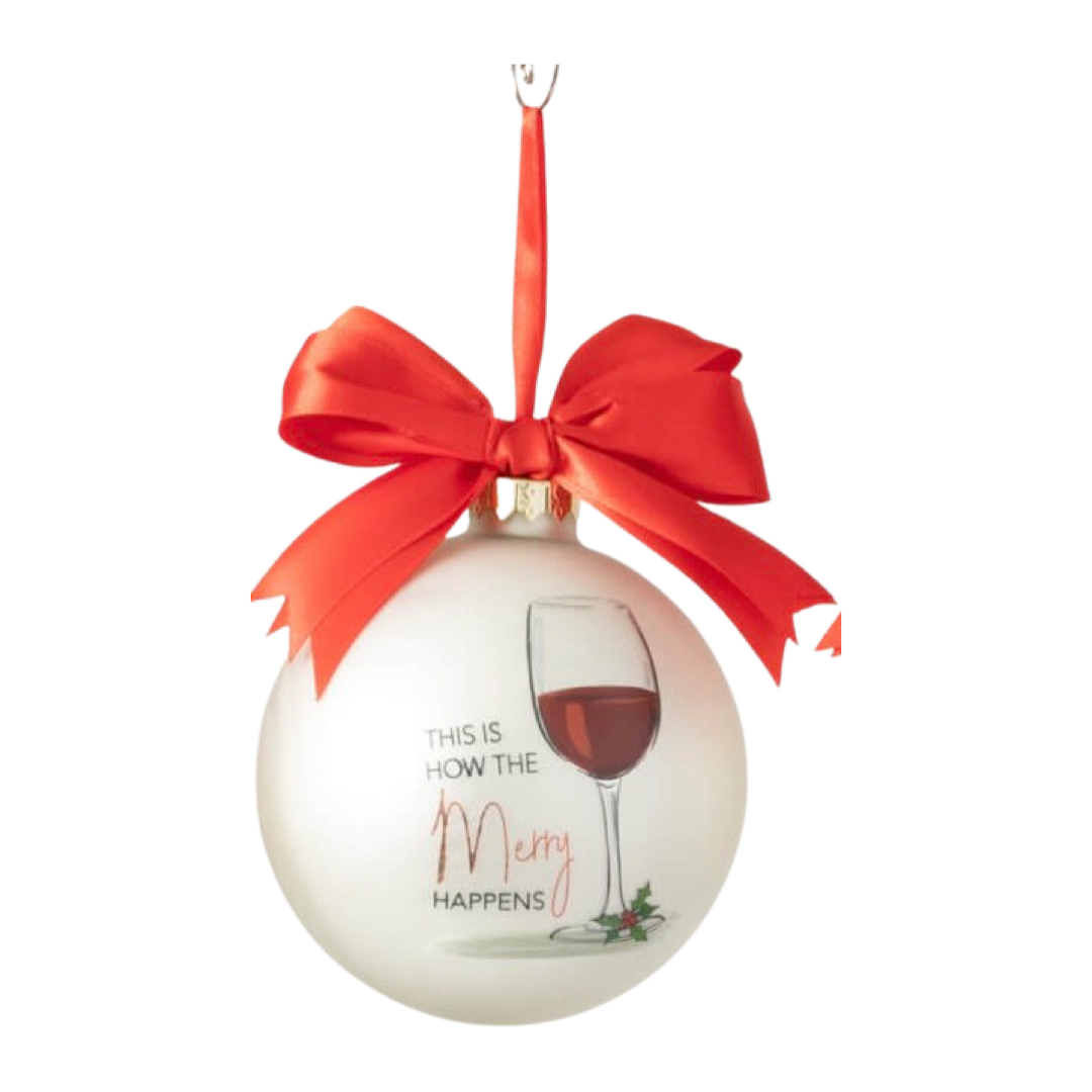 Merry-Wine Festive Ornaments