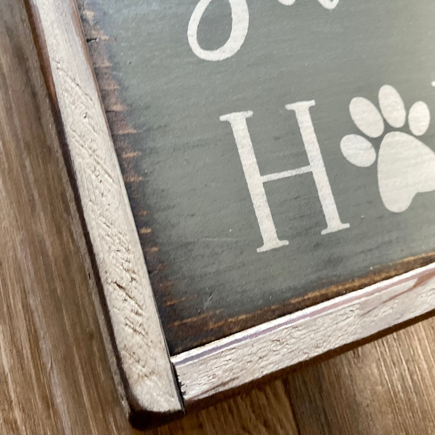 Paw Print Home Sweet Home