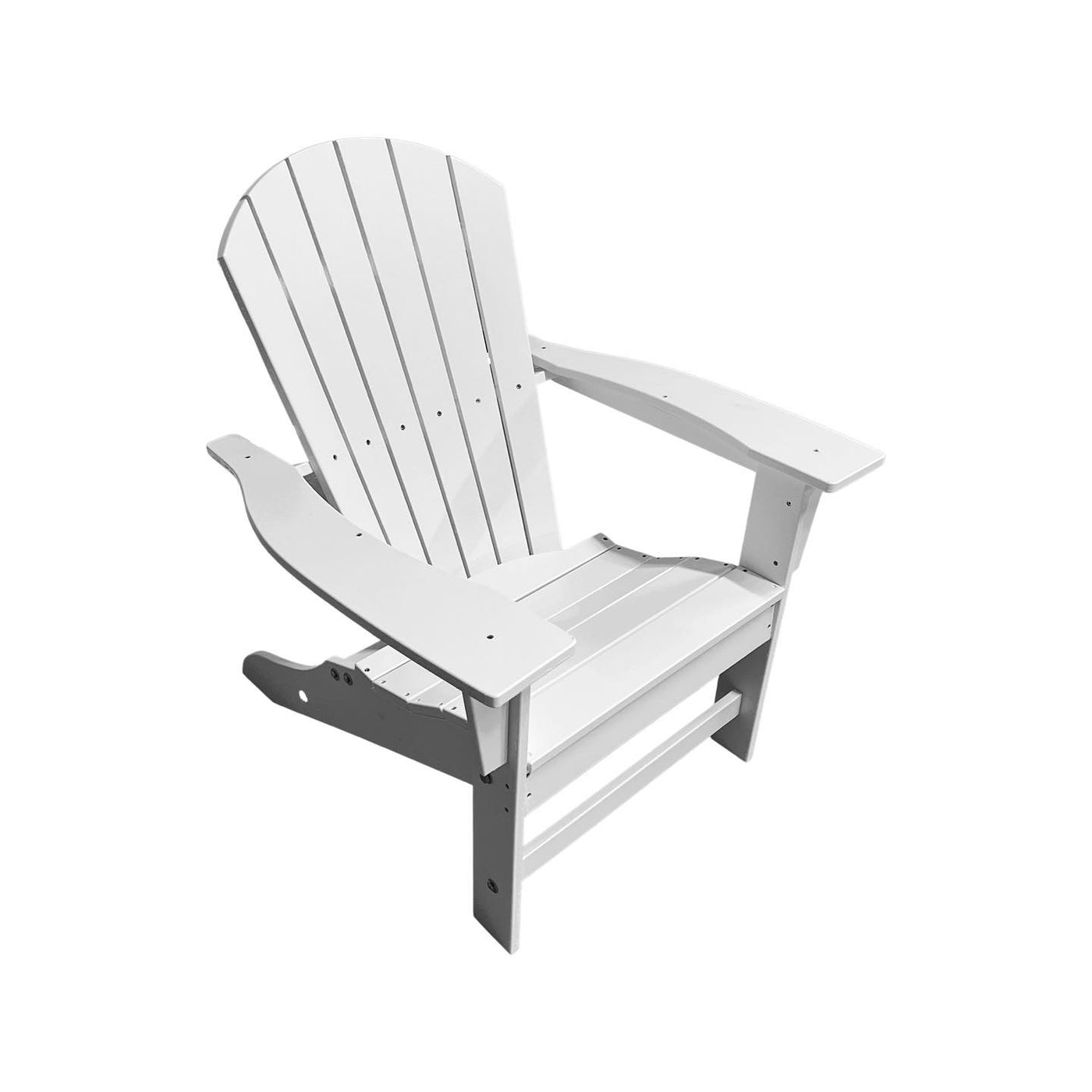 White Poly Outdoor Adirondack Chair